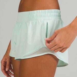 Lululemon Hottie Hot Shorts Mint Green